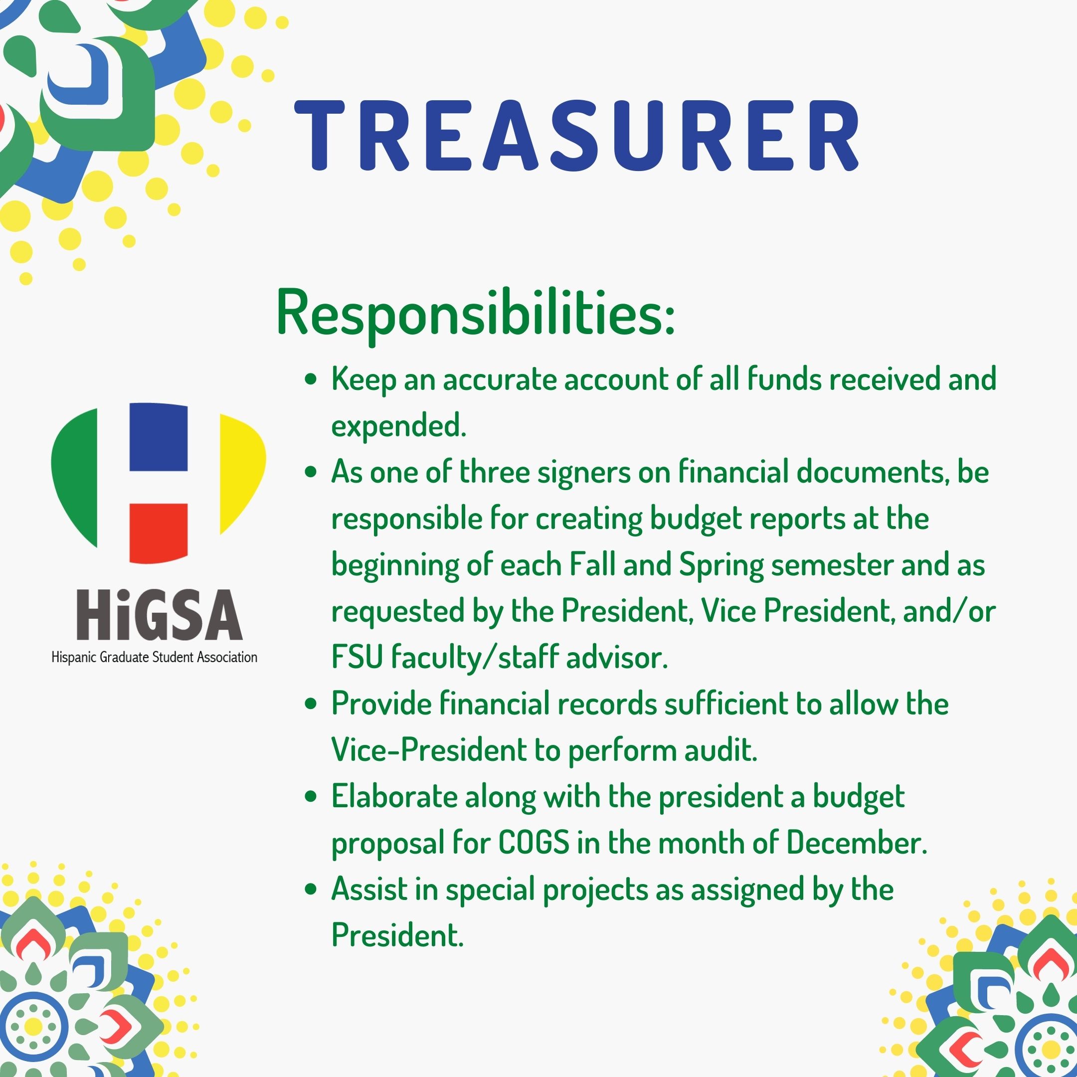 Treasurer