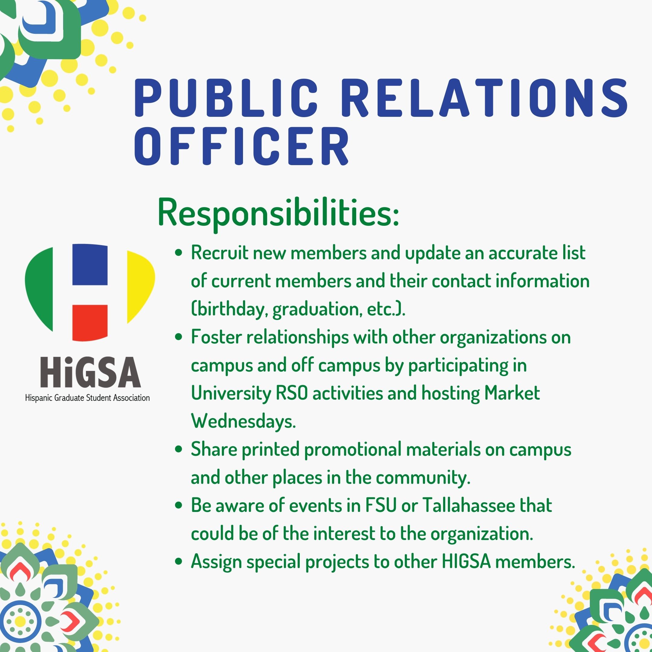 Public Relationships