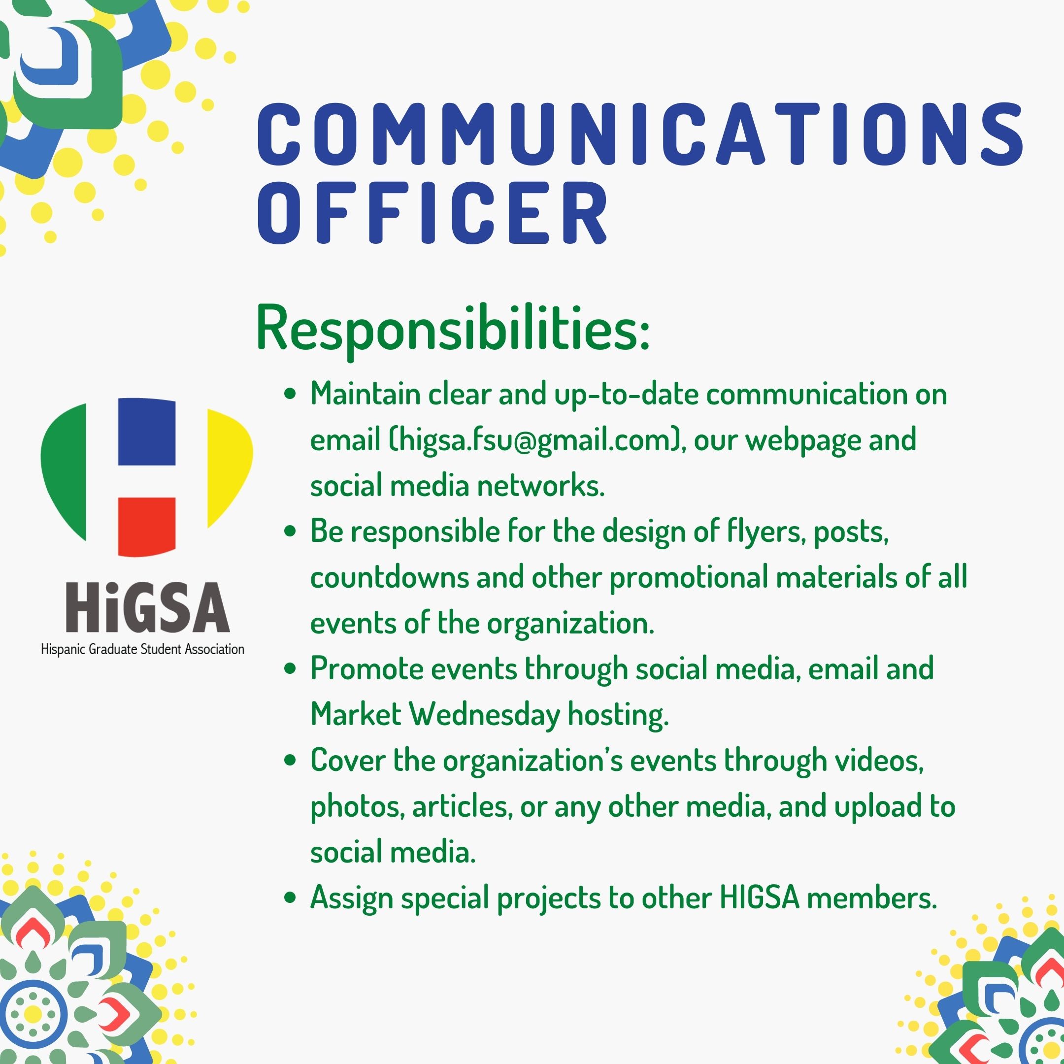 Communications Officer